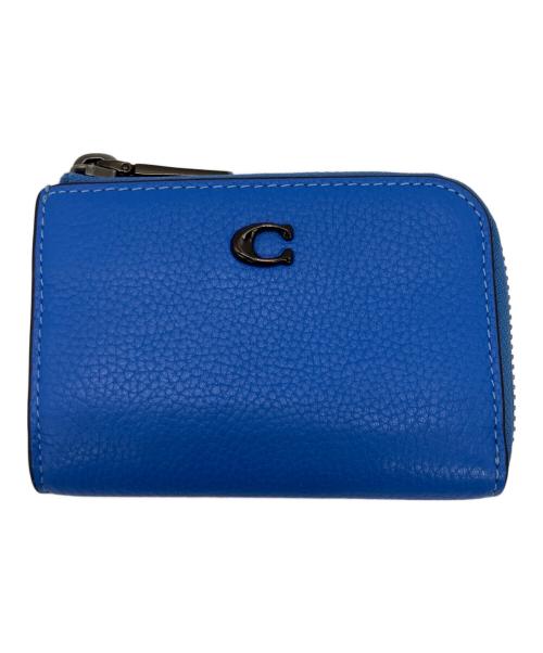 COACH（コーチ）COACH (コーチ) 小銭入れ ブルーの古着・服飾アイテム