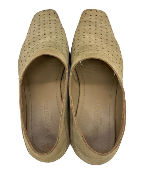 LOUIS VUITTON（ルイ ヴィトン）LOUIS VUITTON (ルイ ヴィトン) ローファー オリーブ サイズ:size８の古着・服飾アイテム