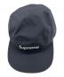 中古・古着 SUPREME (シュプリーム) キャップ ブラック：11000円