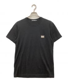 DOLCE & GABBANA（ドルチェ＆ガッバーナ）の古着「半袖カットソー」｜ブラック
