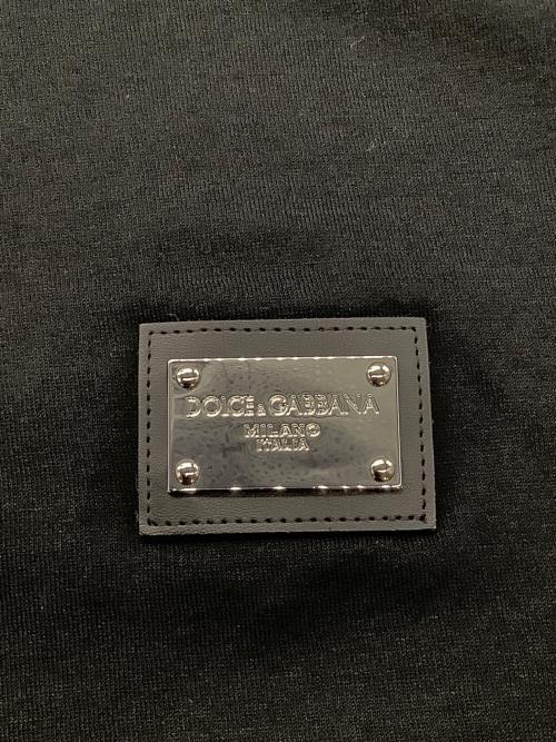 DOLCE & GABBANA（ドルチェ＆ガッバーナ）DOLCE & GABBANA (ドルチェ＆ガッバーナ) 半袖カットソー ブラック サイズ:48の古着・服飾アイテム