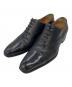 Santoni（サントーニ）の古着「レザーシューズ」｜ブラック