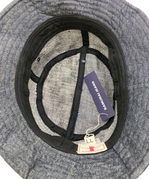 SAMURAI JEANS（サムライジーンズ）SAMURAI JEANS (サムライジーンズ) バケットハット ネイビー サイズ:LLの古着・服飾アイテム