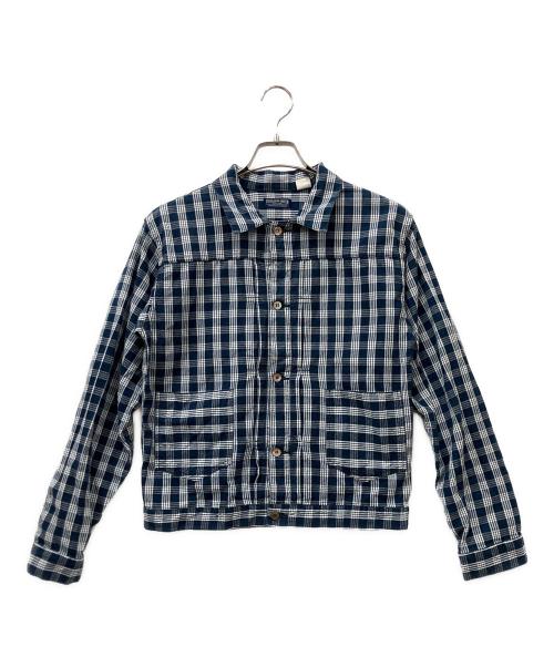 Sun Surf（サンサーフ）Sun Surf (サンサーフ) MUSASHIYA SHOTEN (ムサシヤショウテン) ジャケット ブルー サイズ:size36の古着・服飾アイテム