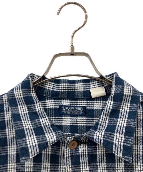 Sun Surf（サンサーフ）Sun Surf (サンサーフ) MUSASHIYA SHOTEN (ムサシヤショウテン) ジャケット ブルー サイズ:size36の古着・服飾アイテム