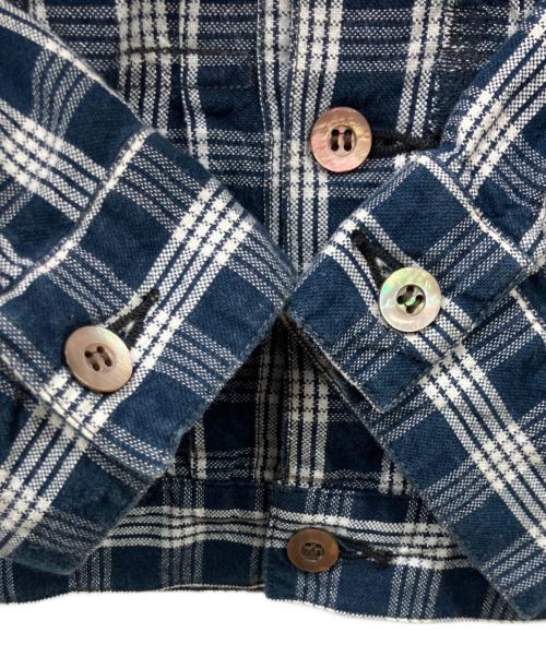 Sun Surf（サンサーフ）Sun Surf (サンサーフ) MUSASHIYA SHOTEN (ムサシヤショウテン) ジャケット ブルー サイズ:size36の古着・服飾アイテム