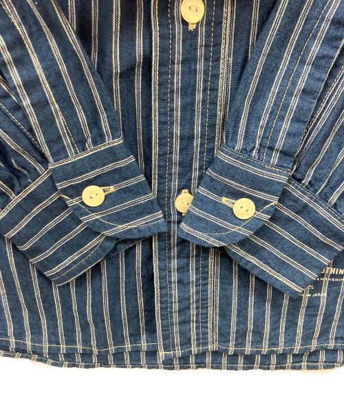 Trophy Clothing（トロフィークロージング）Trophy Clothing (トロフィークロージング) 長袖シャツ ブルー サイズ:size14の古着・服飾アイテム