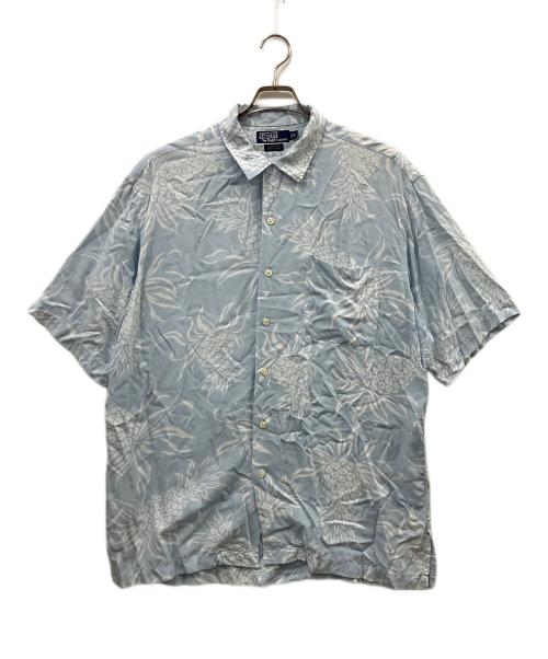 POLO RALPH LAUREN（ポロ・ラルフローレン）POLO RALPH LAUREN (ポロ・ラルフローレン) 半袖シャツ ブルー サイズ:Lの古着・服飾アイテム