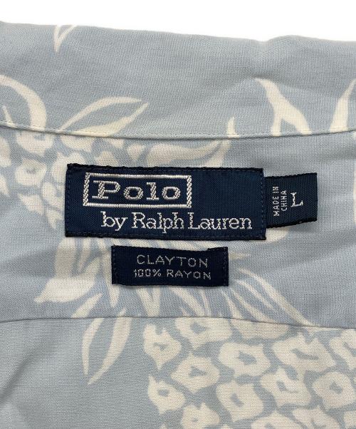 POLO RALPH LAUREN（ポロ・ラルフローレン）POLO RALPH LAUREN (ポロ・ラルフローレン) 半袖シャツ ブルー サイズ:Lの古着・服飾アイテム