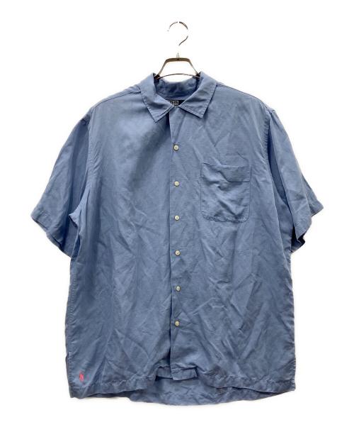 POLO RALPH LAUREN（ポロ・ラルフローレン）POLO RALPH LAUREN (ポロ・ラルフローレン) 半袖シャツ ブルー サイズ:Lの古着・服飾アイテム