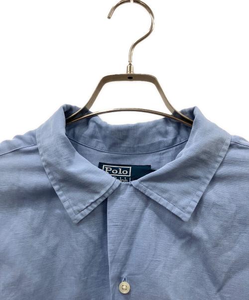 POLO RALPH LAUREN（ポロ・ラルフローレン）POLO RALPH LAUREN (ポロ・ラルフローレン) 半袖シャツ ブルー サイズ:Lの古着・服飾アイテム
