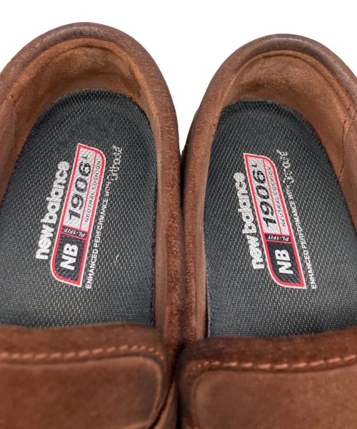 NEW BALANCE（ニューバランス）NEW BALANCE (ニューバランス) スリッポン ブラウン サイズ:27.5cmの古着・服飾アイテム