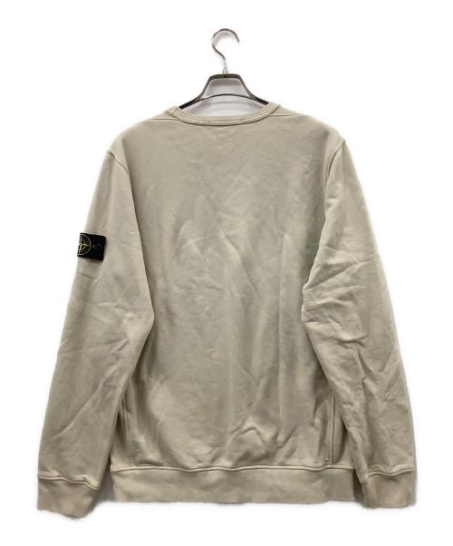 STONE ISLAND（ストーンアイランド）STONE ISLAND (ストーンアイランド) スウェット ベージュ サイズ:Lの古着・服飾アイテム