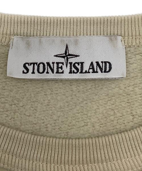 STONE ISLAND（ストーンアイランド）STONE ISLAND (ストーンアイランド) スウェット ベージュ サイズ:Lの古着・服飾アイテム