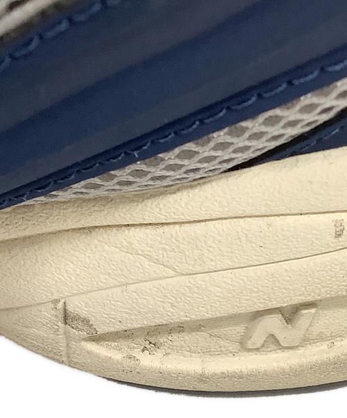 NEW BALANCE（ニューバランス）NEW BALANCE (ニューバランス) ローカットスニーカー ホワイト×ブルー サイズ:28cmの古着・服飾アイテム