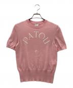 patouパトゥ）の古着「半袖ニット」｜ピンク
