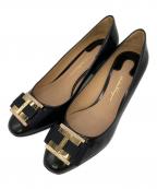 Salvatore Ferragamoサルヴァトーレ フェラガモ）の古着「パンプス」｜ブラック