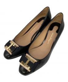 Salvatore Ferragamo（サルヴァトーレ フェラガモ）の古着「パンプス」｜ブラック