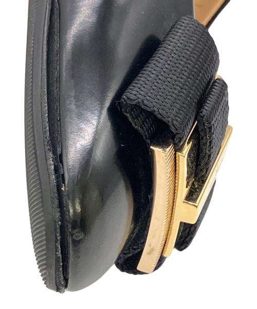 Salvatore Ferragamo（サルヴァトーレ フェラガモ）Salvatore Ferragamo (サルヴァトーレ フェラガモ) パンプス ブラック サイズ:size７の古着・服飾アイテム