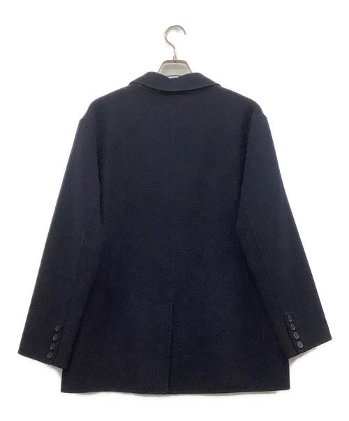 COACH（コーチ）COACH (コーチ) ダブルフェイスウールブレザー ネイビー サイズ:Sの古着・服飾アイテム