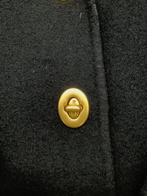 COACH（コーチ）COACH (コーチ) ダブルフェイスウールブレザー ネイビー サイズ:Sの古着・服飾アイテム