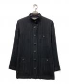 ISSEY MIYAKEイッセイミヤケ）の古着「プリーツジャケット」｜ブラック