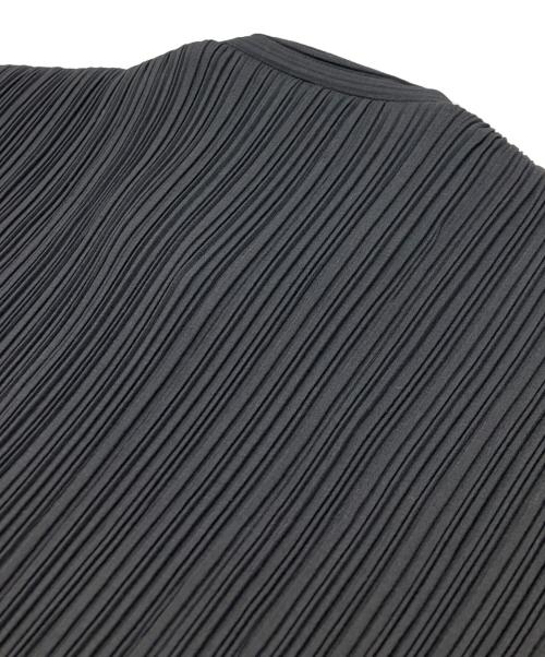 ISSEY MIYAKE（イッセイミヤケ）ISSEY MIYAKE (イッセイミヤケ) プリーツジャケット ブラック サイズ:Lの古着・服飾アイテム