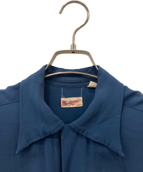 Sun Surf（サンサーフ）Sun Surf (サンサーフ) 半袖シャツ ネイビー サイズ:Mの古着・服飾アイテム