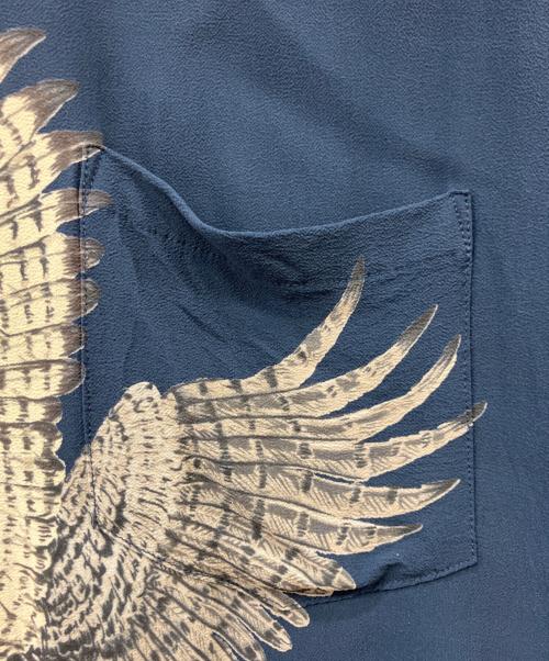 Sun Surf（サンサーフ）Sun Surf (サンサーフ) 半袖シャツ ネイビー サイズ:Mの古着・服飾アイテム