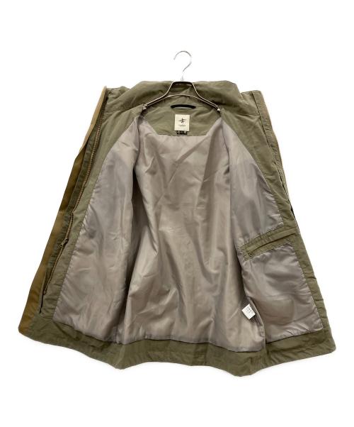 FOX FIRE（フォックスファイヤー）FOX FIRE (フォックスファイヤー) ナイロンジャケット ブラウン×グレー サイズ:Lの古着・服飾アイテム