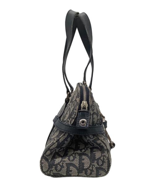Christian Dior（クリスチャン ディオール）Christian Dior (クリスチャン ディオール) ミニボストンバッグ ネイビーの古着・服飾アイテム
