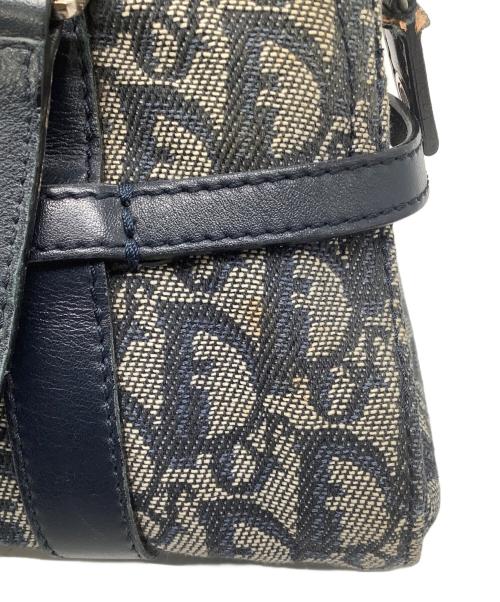 Christian Dior（クリスチャン ディオール）Christian Dior (クリスチャン ディオール) ミニボストンバッグ ネイビーの古着・服飾アイテム