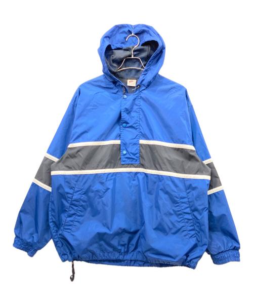 NIKE（ナイキ）NIKE (ナイキ) アノラックパーカー ブルー×ブラック サイズ:Lの古着・服飾アイテム