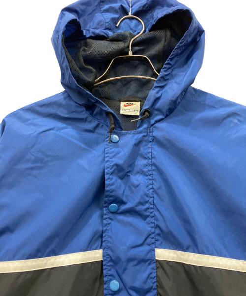 NIKE（ナイキ）NIKE (ナイキ) アノラックパーカー ブルー×ブラック サイズ:Lの古着・服飾アイテム