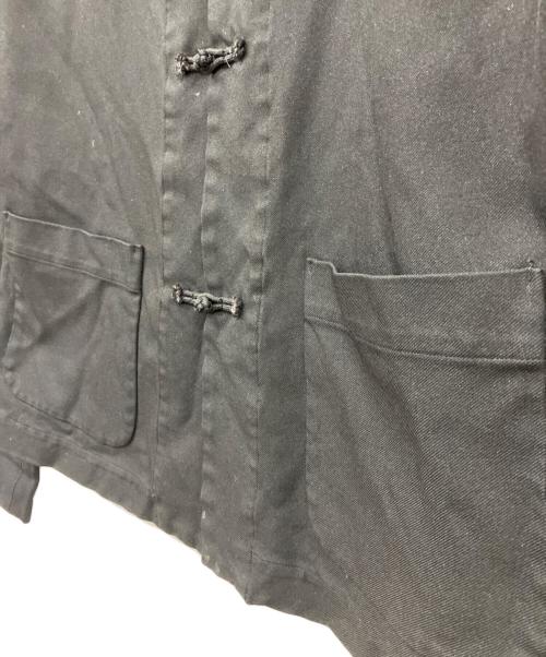 BLACK COMME des GARCONS（ブラックコムデギャルソン）BLACK COMME des GARCONS (ブラックコムデギャルソン) シャツジャケット ブラック サイズ:Lの古着・服飾アイテム