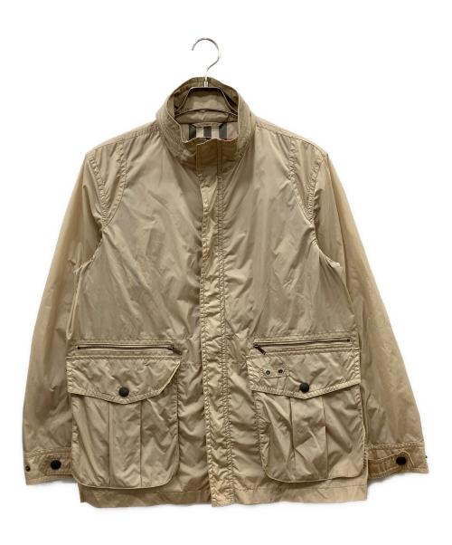BURBERRY LONDON（バーバリーロンドン）BURBERRY LONDON (バーバリーロンドン) ナイロンジャケット ベージュ サイズ:Lの古着・服飾アイテム