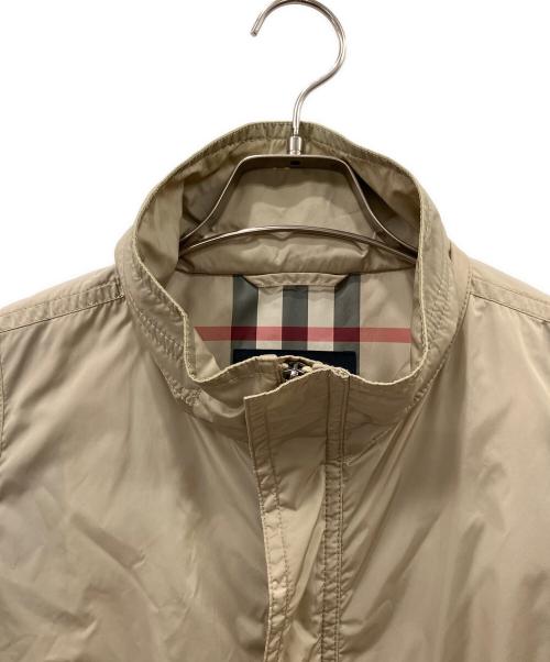 BURBERRY LONDON（バーバリーロンドン）BURBERRY LONDON (バーバリーロンドン) ナイロンジャケット ベージュ サイズ:Lの古着・服飾アイテム