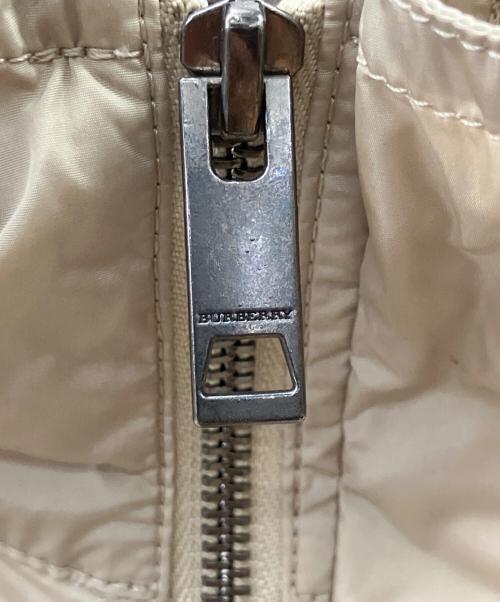 BURBERRY LONDON（バーバリーロンドン）BURBERRY LONDON (バーバリーロンドン) ナイロンジャケット ベージュ サイズ:Lの古着・服飾アイテム