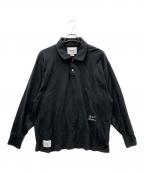 WTAPSダブルタップス）の古着「ポロシャツ」｜ブラック