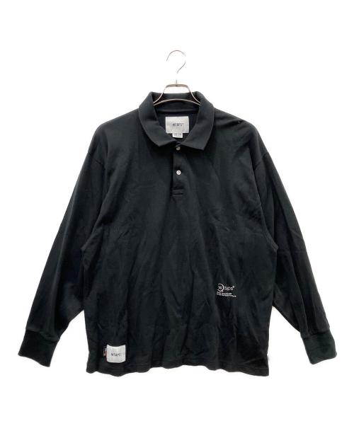 WTAPS（ダブルタップス）WTAPS (ダブルタップス) ポロシャツ ブラック サイズ:size03の古着・服飾アイテム