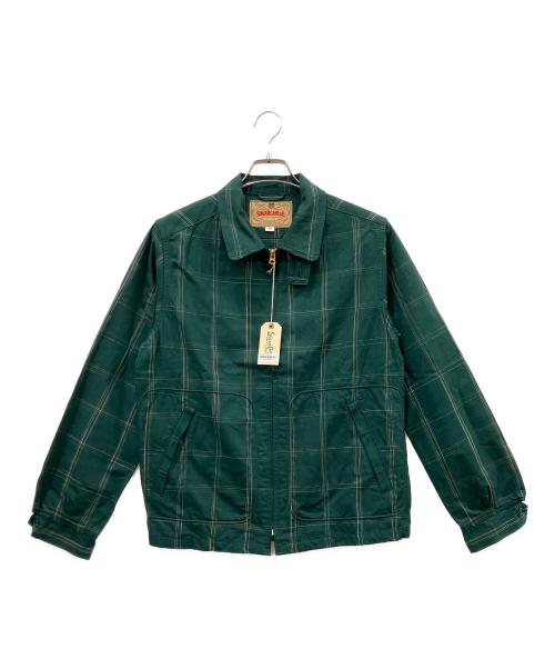 SUGAR CANE（シュガーケーン）SUGAR CANE (シュガーケーン) スポーツジャケット グリーン サイズ:size36の古着・服飾アイテム