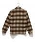 Trophy Clothing (トロフィークロージング) ウールシャツ ブラウン サイズ:size14 未使用品：13000円