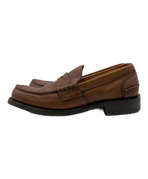 dunhill（ダンヒル）dunhill (ダンヒル) コインローファー ブラウン サイズ:24.5cmの古着・服飾アイテム
