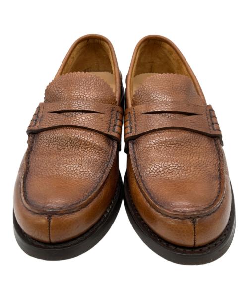 dunhill（ダンヒル）dunhill (ダンヒル) コインローファー ブラウン サイズ:24.5cmの古着・服飾アイテム