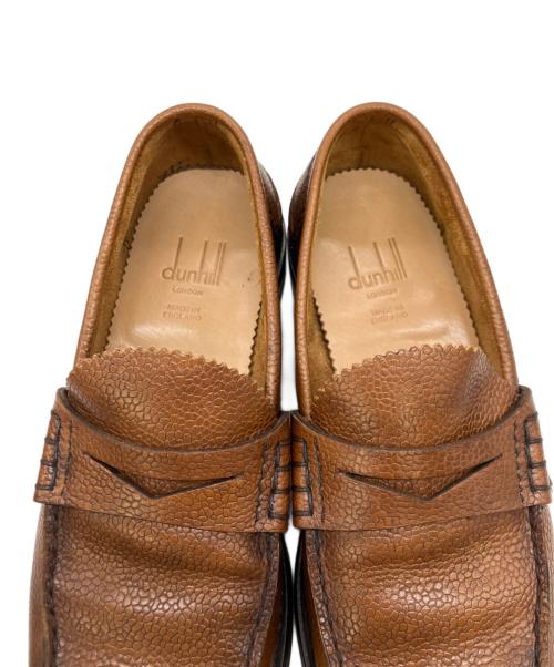 dunhill（ダンヒル）dunhill (ダンヒル) コインローファー ブラウン サイズ:24.5cmの古着・服飾アイテム