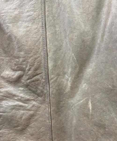 nano・universe（ナノ・ユニバース）nano・universe (ナノ・ユニバース) KMGR レザージャケット ブラック サイズ:size44の古着・服飾アイテム