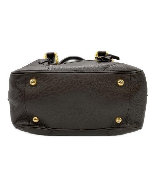 J&M DAVIDSON（ジェイ＆エム デヴィッドソン）J&M DAVIDSON (ジェイ＆エム デヴィッドソン) ハンドバッグ ブラウンの古着・服飾アイテム