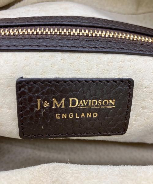 J&M DAVIDSON（ジェイ＆エム デヴィッドソン）J&M DAVIDSON (ジェイ＆エム デヴィッドソン) ハンドバッグ ブラウンの古着・服飾アイテム