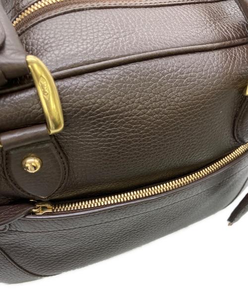 J&M DAVIDSON（ジェイ＆エム デヴィッドソン）J&M DAVIDSON (ジェイ＆エム デヴィッドソン) ハンドバッグ ブラウンの古着・服飾アイテム