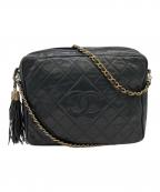 CHANELシャネル）の古着「ショルダーバッグ」｜ブラック
